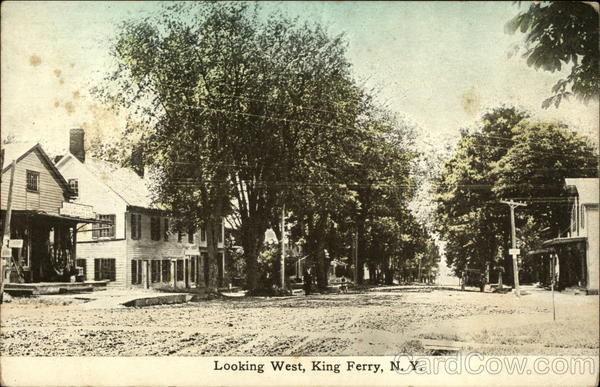 Looking West King Ferry New York