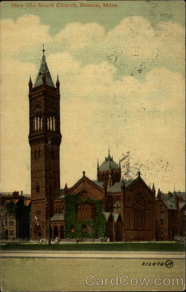 New Old South Church Boston Massachusetts