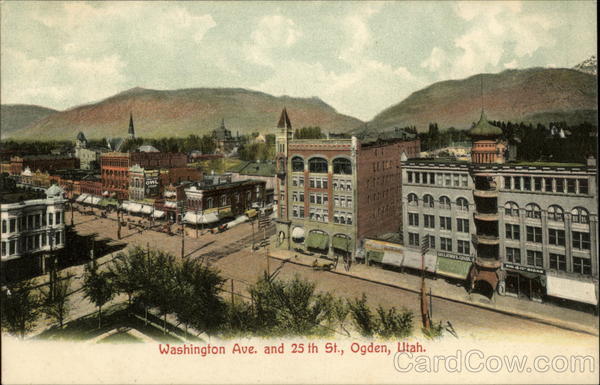 Washington Ave. and 25th St Ogden Utah