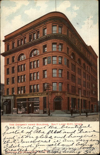 The Deseret News Building Salt Lake City Utah