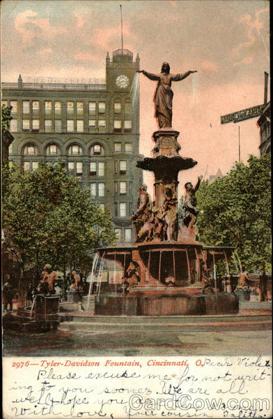 Tyler-Davidson Fountain Cincinnati Ohio