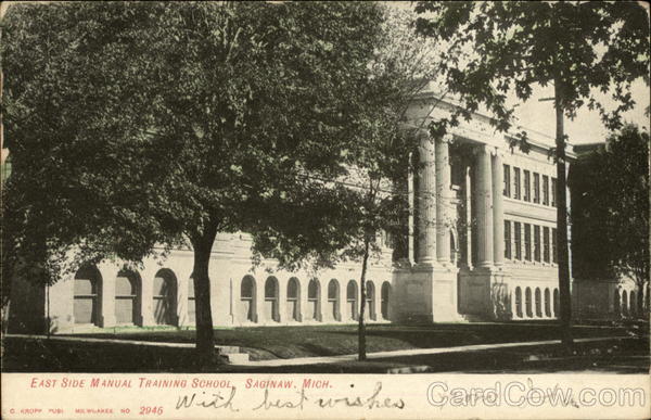 East Side Manual Training School Saginaw Michigan