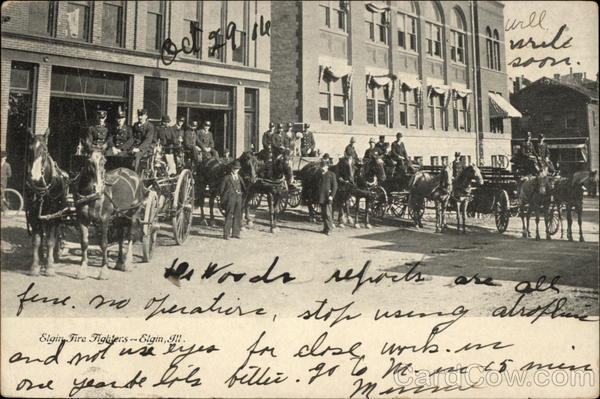 Elgin Fire Fighters Illinois