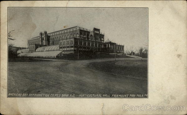 Horticultural Hall at Fairmount Park Philadelphia Pennsylvania