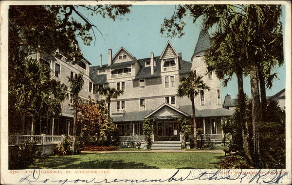 Hotel Magnolia St. Augustine Florida