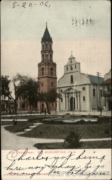 Old Cathedral St. Augustine Florida