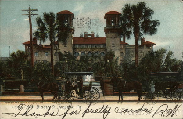 Hotel Alcazar St. Augustine Florida
