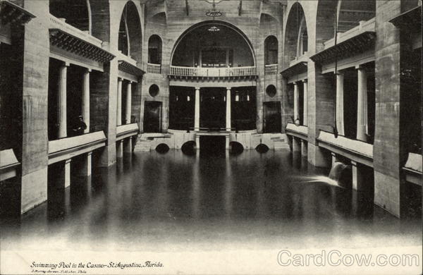 Swimming Pool in the Casino St. Augustine Florida