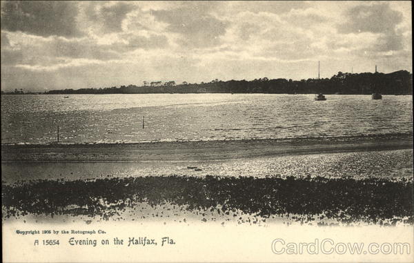 Evening on the Halifax Florida
