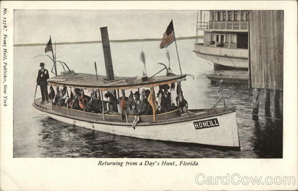 Returning from a Day's Hunt Florida