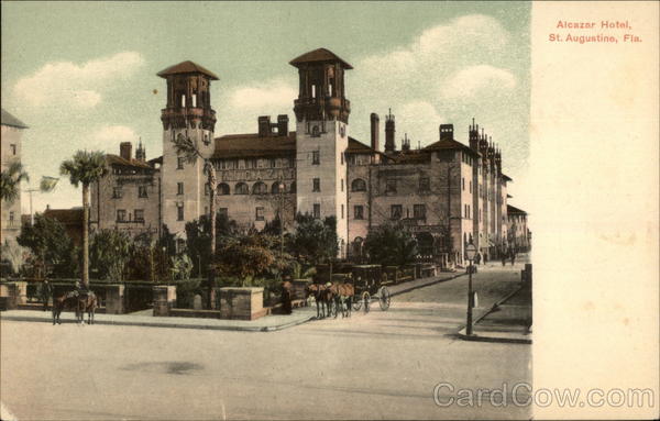 Alcazar Hotel St. Augustine Florida