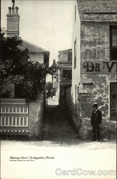 Treasury Street in St. Augustine Florida