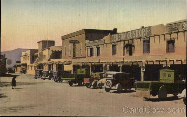 Plaza West Side Taos New Mexico