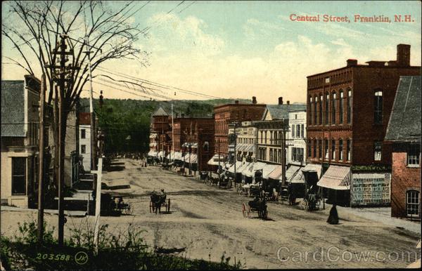 Central Street Franklin New Hampshire