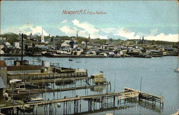 City & Harbor Newport Rhode Island