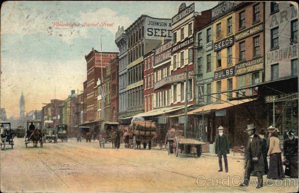 Market Street Philadelphia Pennsylvania