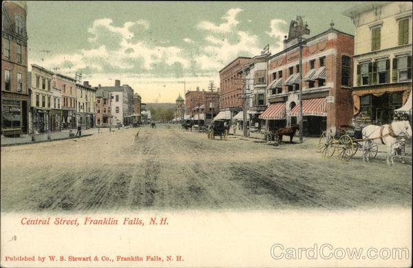 Central Street Franklin Falls New Hampshire