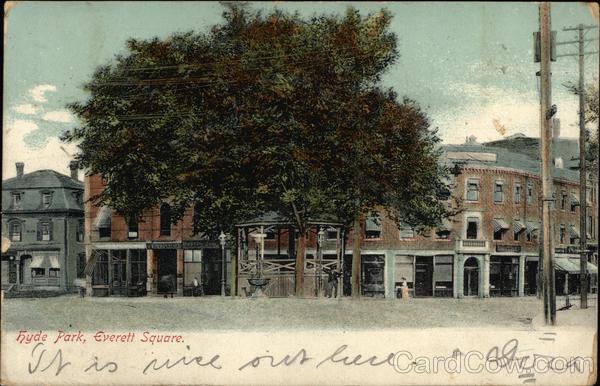 Everett Square Hyde Park Massachusetts