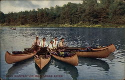 Girls Wanted on the Milwaukee River Postcard