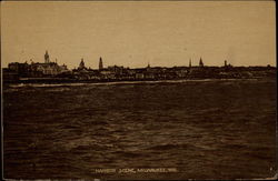 Harbor Scene Postcard