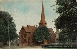 Second Presbyterian Church Oil City, PA Postcard Postcard