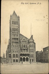 City Hall Syracuse, NY Postcard Postcard