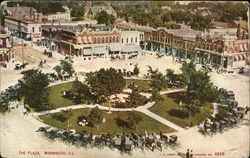 The Plaza Monmouth, IL Postcard Postcard