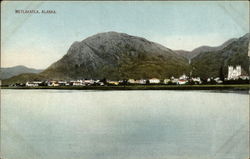 Lake in the Foreground of Metlakatla Alaska Postcard Postcard