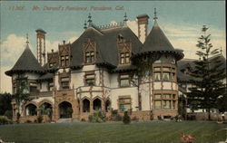 Mr. Durand's Residence Postcard
