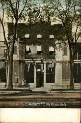 The Prison Gate Auburn, NY Postcard Postcard