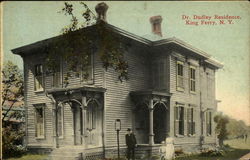 Dr. Dudley Residence King Ferry, NY Postcard Postcard