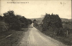 Norwich Road near Oxford Postcard