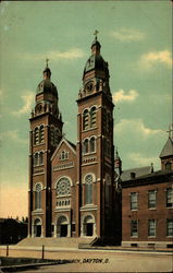 St. Mary's Catholic Church Dayton, OH Postcard Postcard