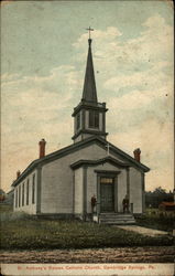 St. Anthony's Roman Catholic Church Postcard