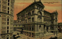 Criminal Court Building New York, NY Postcard Postcard