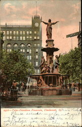 Tyler-Davidson Fountain Postcard