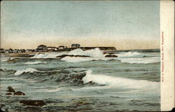 Surf of Hampton Beach New Hampshire Postcard Postcard