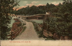 Orr's Island Bridge Orrs Island, ME Postcard Postcard