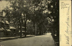 Ellis Residence on Union Street Postcard