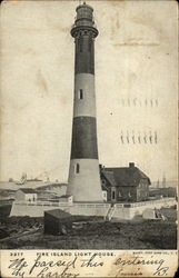 Fire Island Light House New York Postcard Postcard