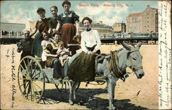 Beach Party Postcard