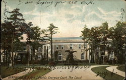 Geo. J. Goulds Georgian Court, The Court Postcard