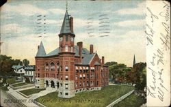 Fairfield County Court House Postcard