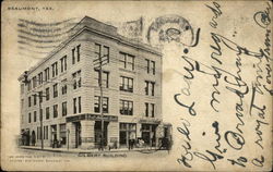 Gilbert Building Beaumont, TX Postcard Postcard