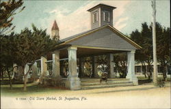 Old Slave Market St. Augustine, FL Postcard Postcard