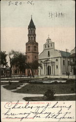 Old Cathedral St. Augustine, FL Postcard Postcard