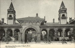 Main Entrance, Hotel Ponce de Leon Postcard