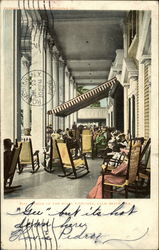 Piazza of the Royal Poinciana Postcard