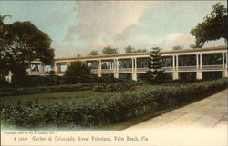 Garden and Colonnade at Royal Poinciana Garden and Colonnade at Royal Poinciana