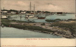 Along the Shore St. Augustine, FL Postcard Postcard